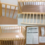 ハイタイプベビーベッド リーフ