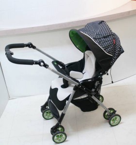 ショコラ680 ポルカドットグリーン