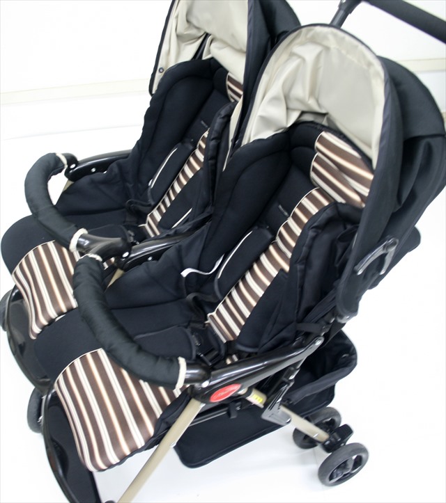 ツインハート　ブラウンボーダー