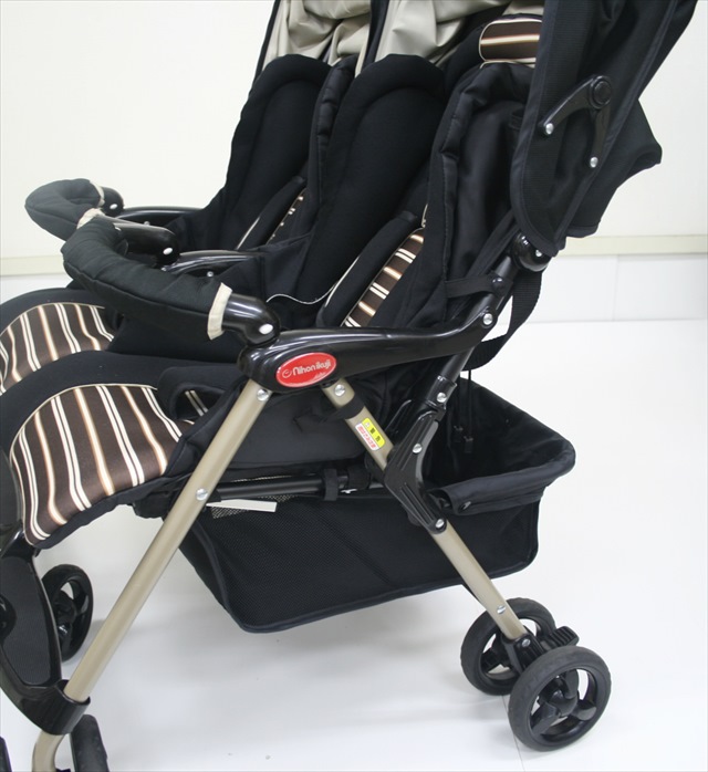 ツインハート　ブラウンボーダー