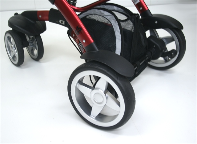 美品　ABCデザイン 3-Tec　ABC Design レッド/ブラック　キャリーコット付き