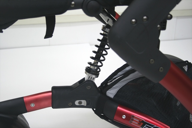 美品　ABCデザイン 3-Tec　ABC Design レッド/ブラック　キャリーコット付き