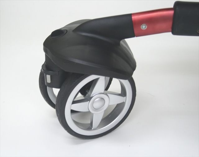 美品　ABCデザイン 3-Tec　ABC Design レッド/ブラック　キャリーコット付き