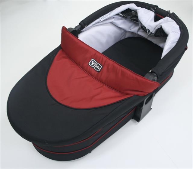 美品　ABCデザイン 3-Tec　ABC Design レッド/ブラック　キャリーコット付き