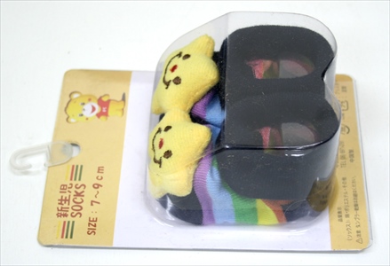 新生児ソックス 星