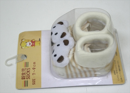 新生児ソックス クマ