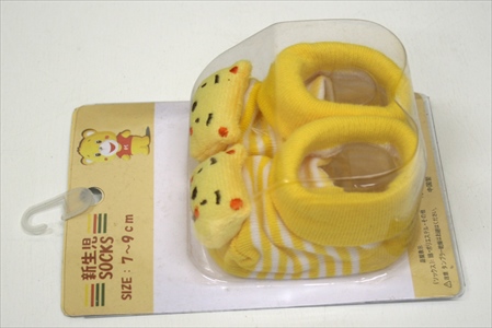 新生児ソックス クマ