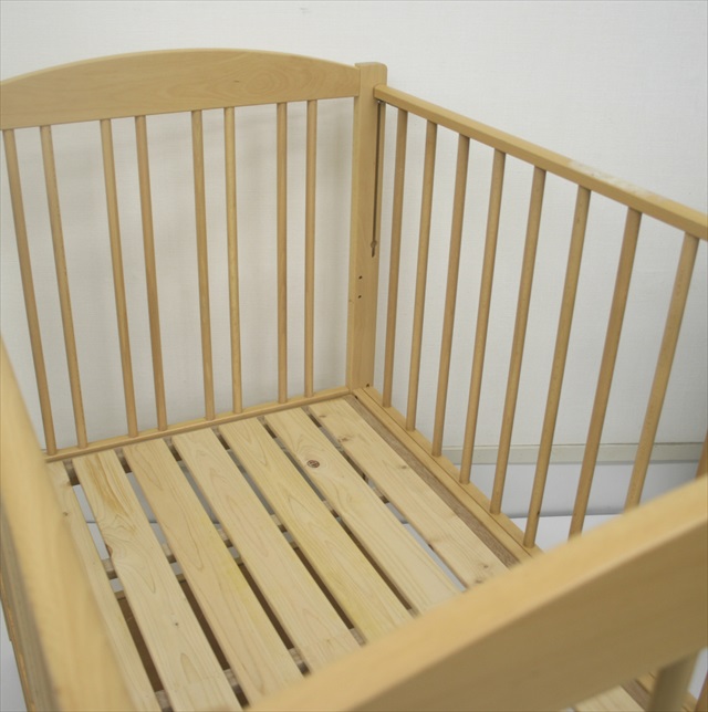サワベビー　デュアルスライドベッド　C型ステラ　ナチュラル　澤田工業製