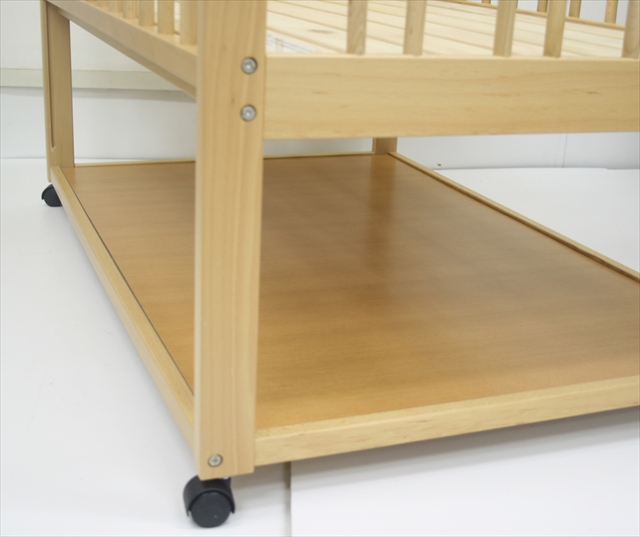 サワベビー　デュアルスライドベッド　C型ステラ　ナチュラル　澤田工業製