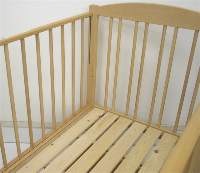 サワベビー　デュアルスライドベッド　C型ステラ　ナチュラル　澤田工業製