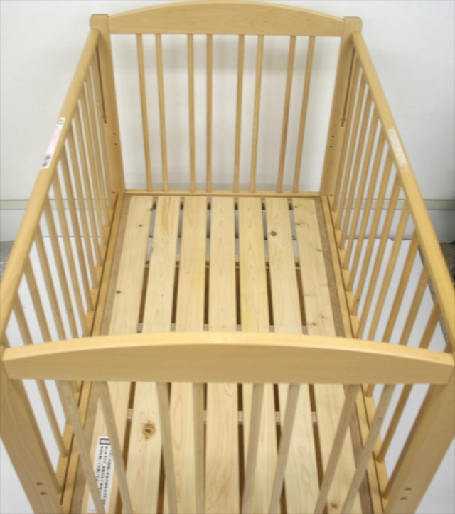 サワベビー　デュアルスライドベッド　C型ステラ　ナチュラル　澤田工業製