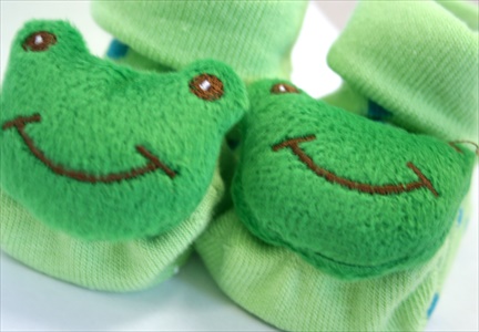 新生児ソックス　かえる