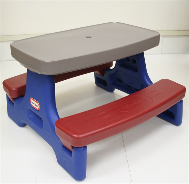 リトルタイクス　イージーストア　Jr,　テーブル＆チェアー