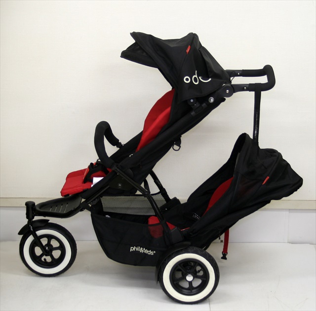 phil＆teds dot レッド