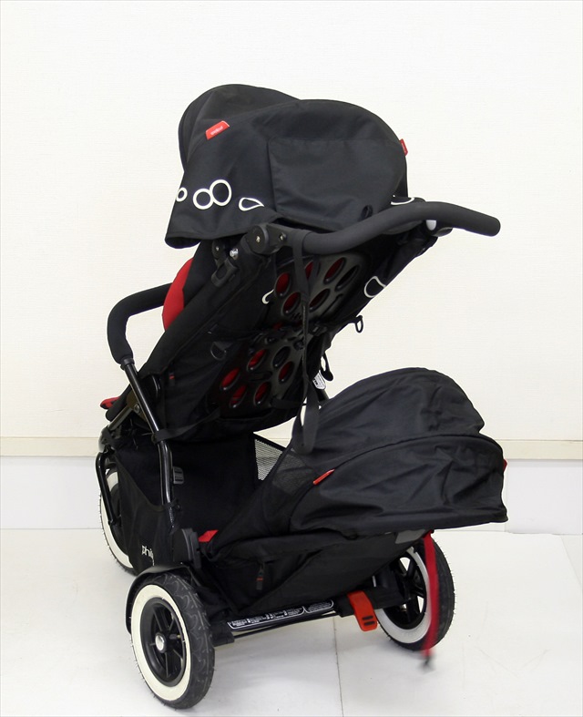 phil＆teds dot レッド