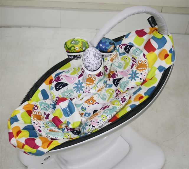 ママルー ４moms mamaRoo 電動バウンサー マルチカラー 新生児パット付 000MAM | キッズファン