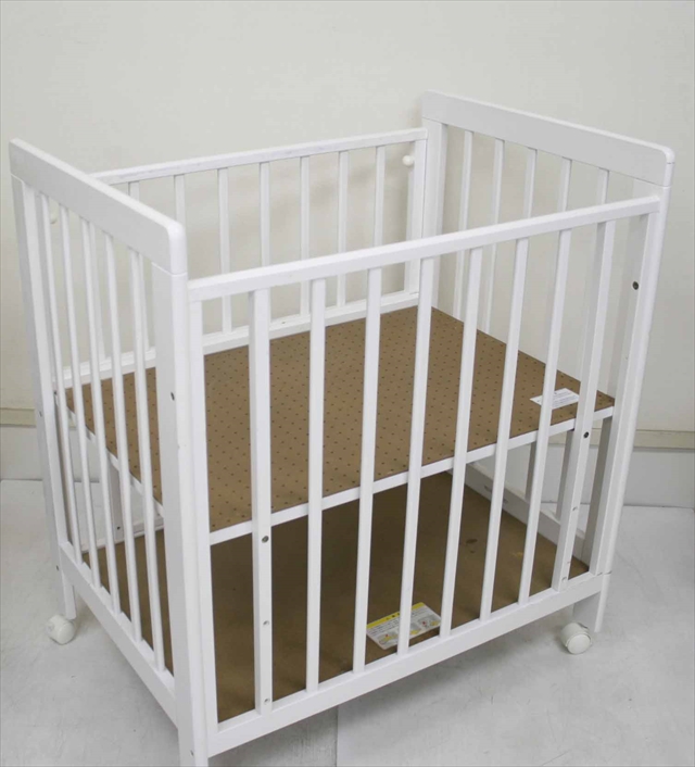 ミニ立ちベッド ホワイト カトージ