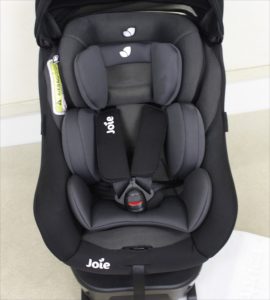 【美品】Joie ジョイー アーク 360° チャイルドシートブラック　ツートン Joie チャイルドシート アーク360°キャノピー付（ツートン