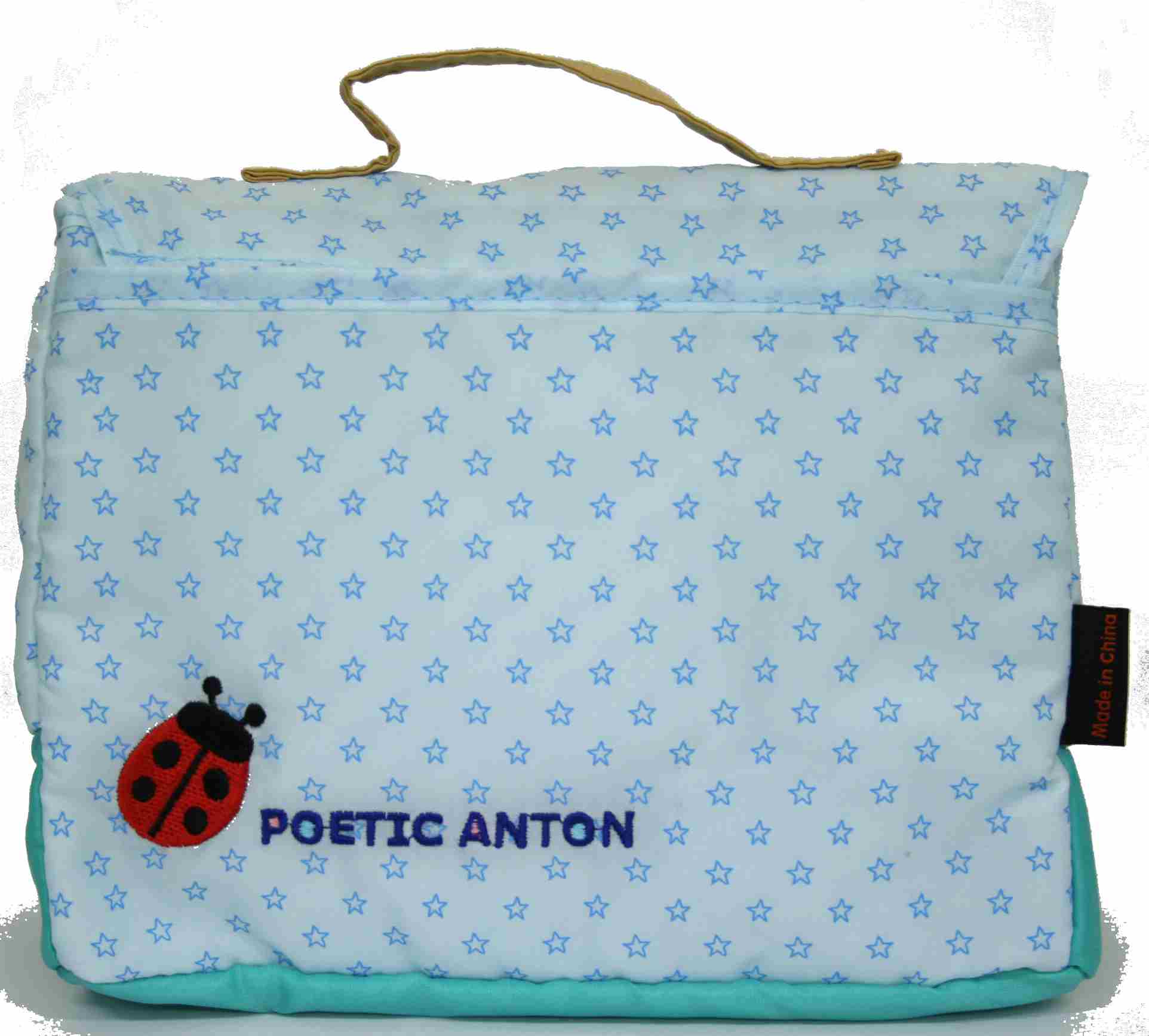 ソフトおむつバッグ・オムツケース 消臭タグ付き　Baby POETIC