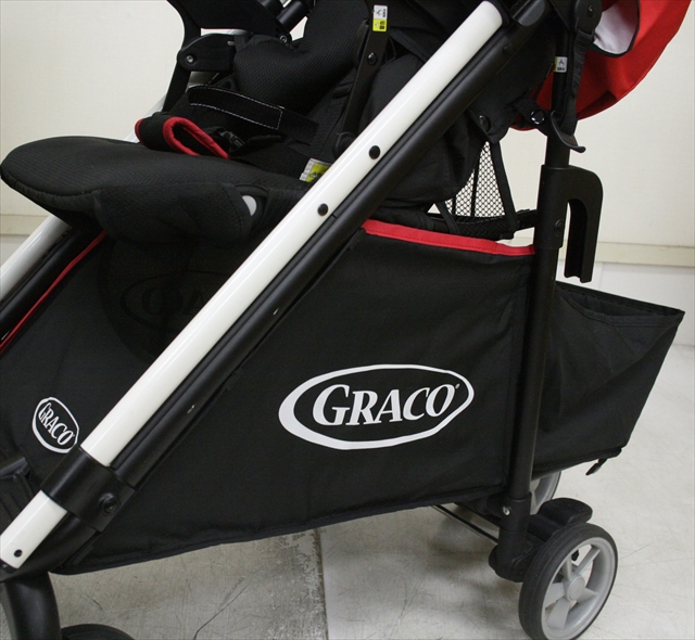 【美品】 シティカーゴプレミア プレミアレッド GRACO製ベビーカー