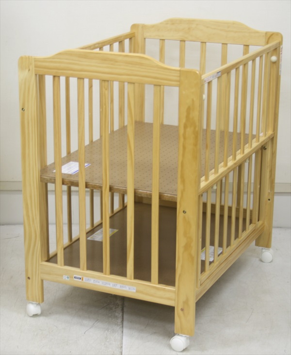 ミニ立ちベッド ナチュラル カトージ