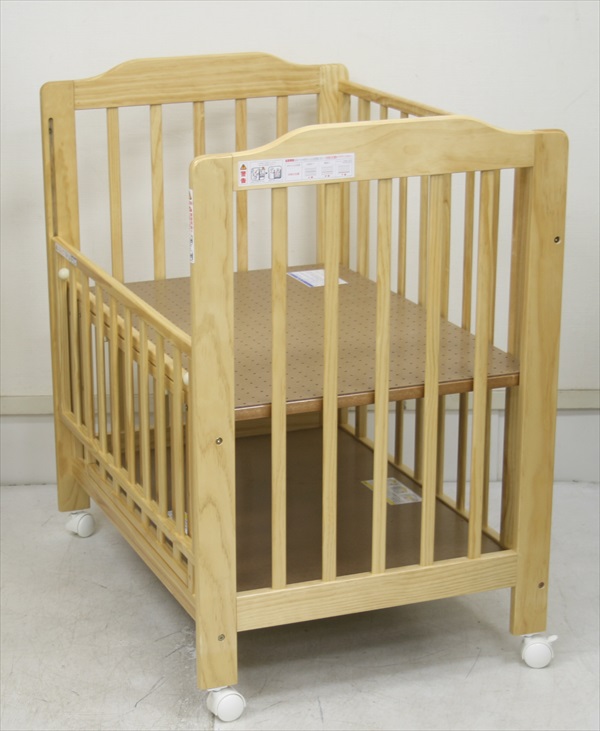 ミニ立ちベッド ナチュラル カトージ