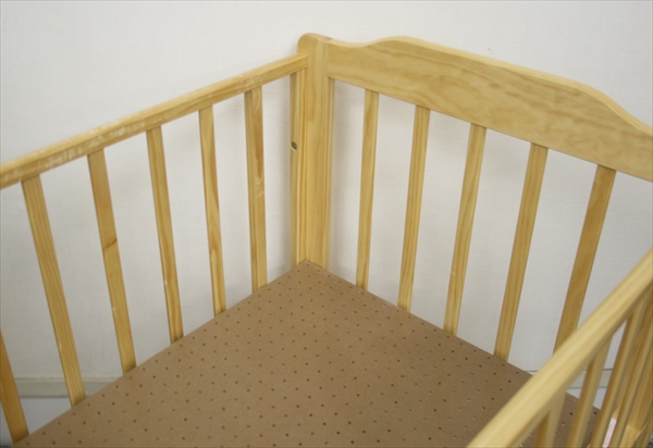 ミニ立ちベッド ナチュラル カトージ