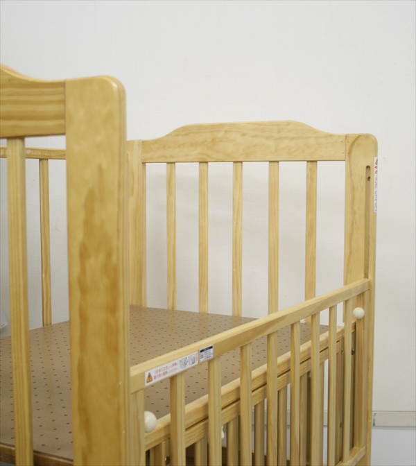 ミニ立ちベッド ナチュラル カトージ