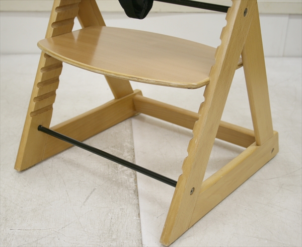 木製ハイチェア　日本育児