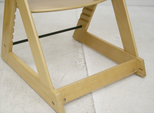 木製ハイチェア　日本育児