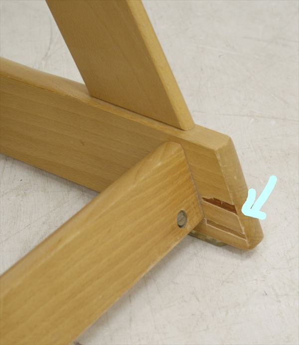 木製ハイチェア　日本育児