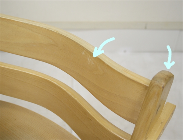 木製ハイチェア　日本育児