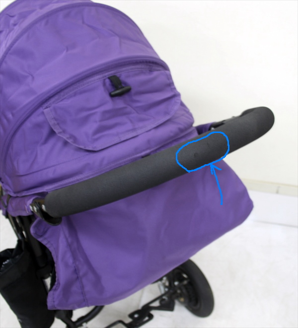 エアバギー ココ　AirBuggy COCO ブレーキモデル グレープ