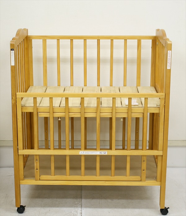 Wオープンママ楽高床ミニベッド