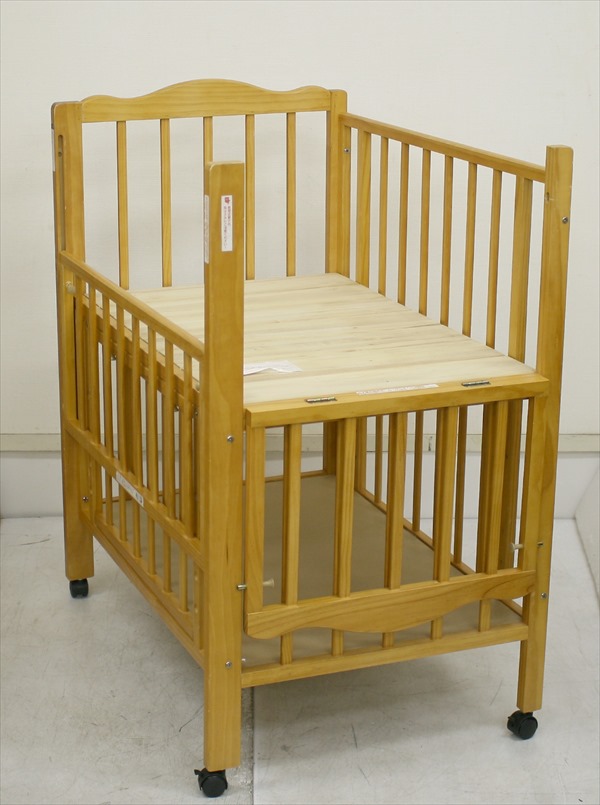 Wオープンママ楽高床ミニベッド