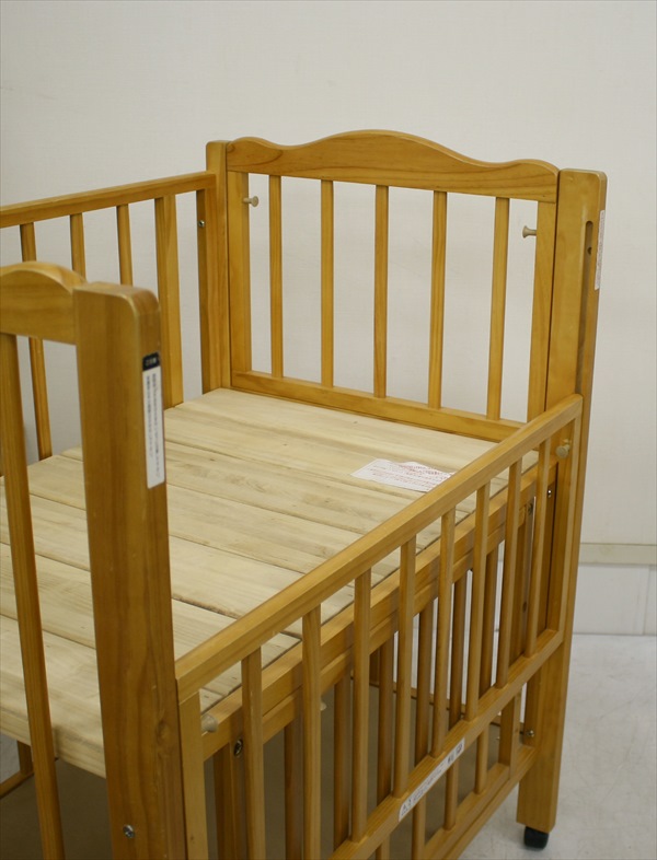 Wオープンママ楽高床ミニベッド