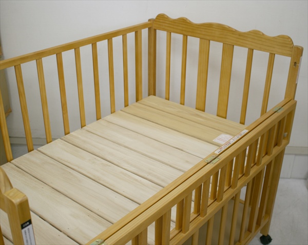 美品】 LIEN Babybed リアン 大和屋製ベビーベッド yamatoya 10503A13 