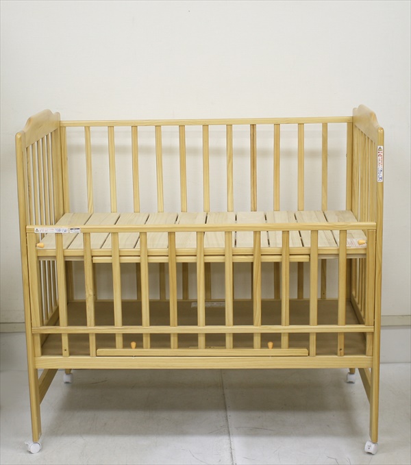 ハイシートベビーベッド ナチュラル 02399 カトージ