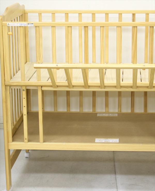 ハイシートベビーベッド ナチュラル 02399 カトージ