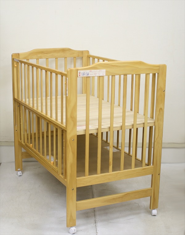 ハイシートベビーベッド ナチュラル 02399 カトージ