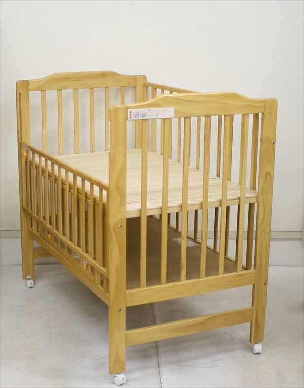 ハイシートベビーベッド ナチュラル 02399 カトージ