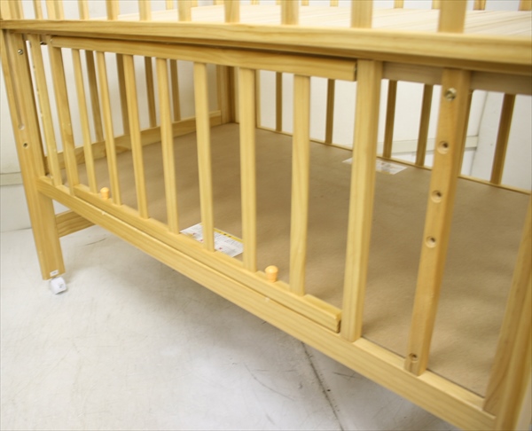 ハイシートベビーベッド ナチュラル 02399 カトージ