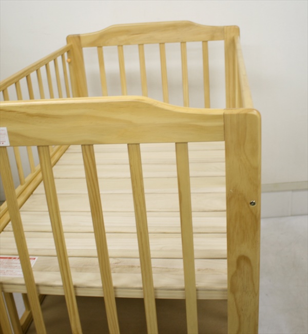 ハイシートベビーベッド ナチュラル 02399 カトージ