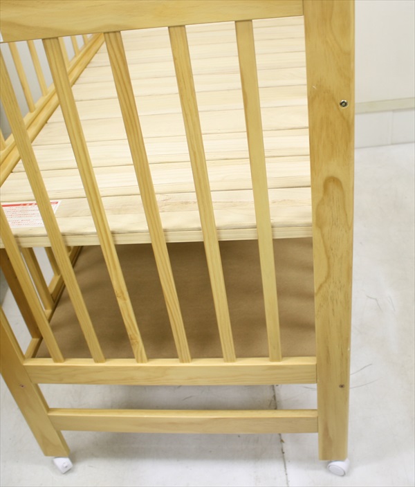 ハイシートベビーベッド ナチュラル 02399 カトージ