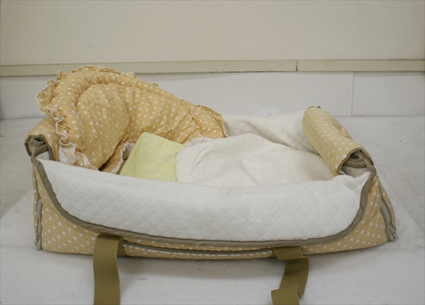 バッグdeクーファン ラブリードットベージュ フジキ