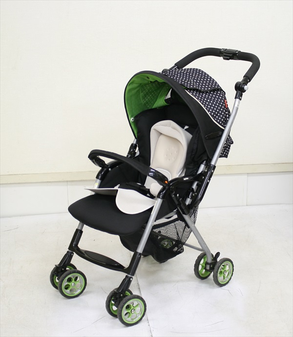 ショコラ680 ポルカドットグリーン アップリカ