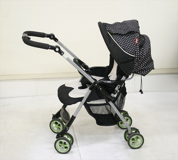 ショコラ680 ポルカドットグリーン アップリカ