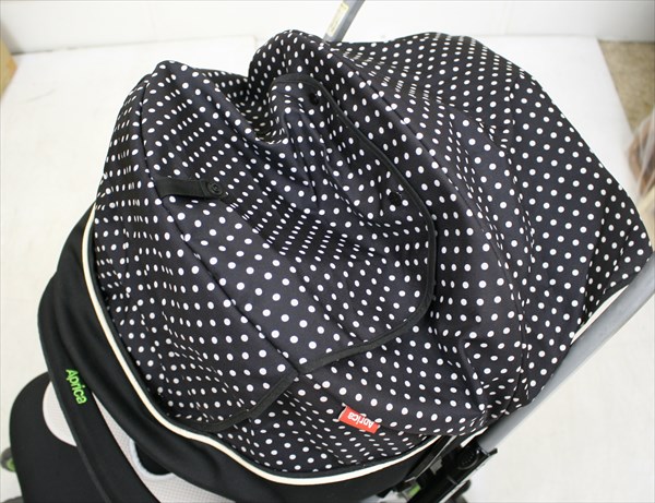 ショコラ680 ポルカドットグリーン アップリカ