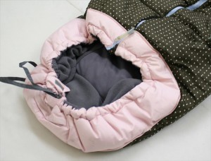 ベビーダウンスリーピングバッグ wip cream