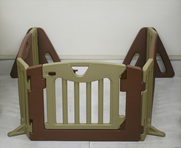 キッズパーテーション ブラウン 日本育児